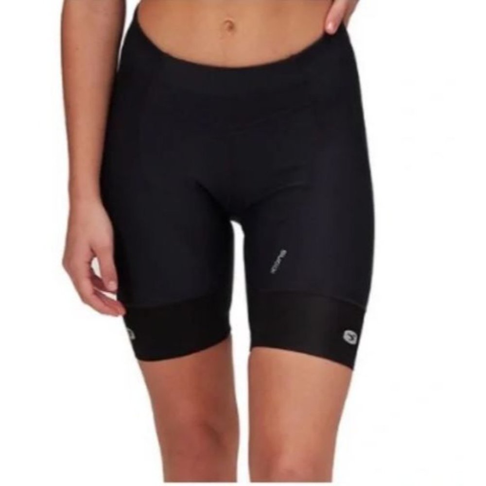 NWT PERFORMANCE BICYCLE Women Black Cycling Shorts Size Small 1481